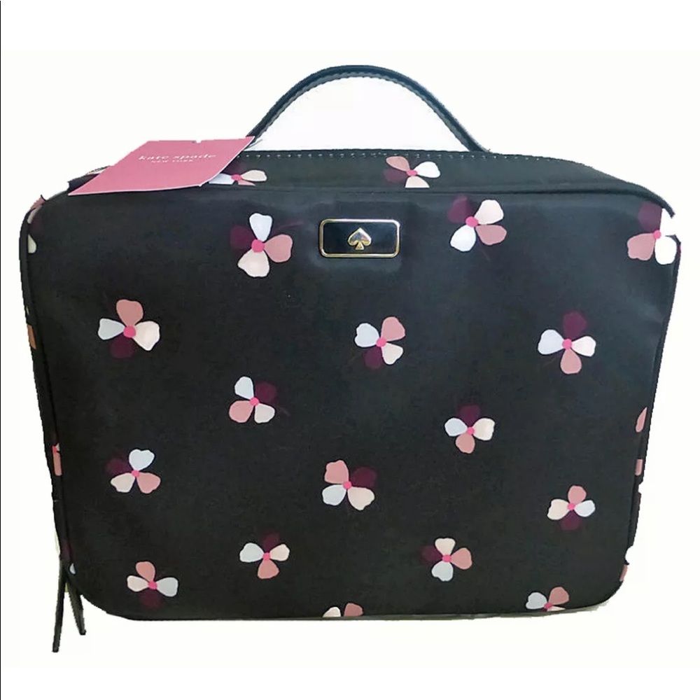 Kate spade travel floral make up case